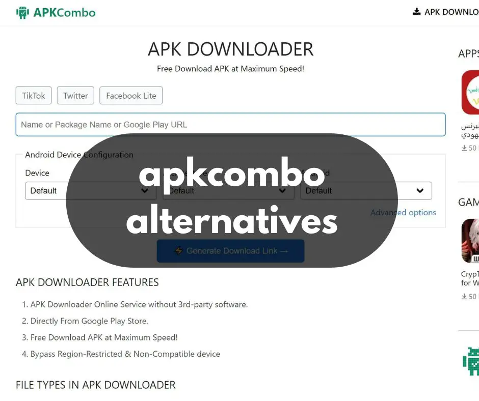 APKCombo alternatives