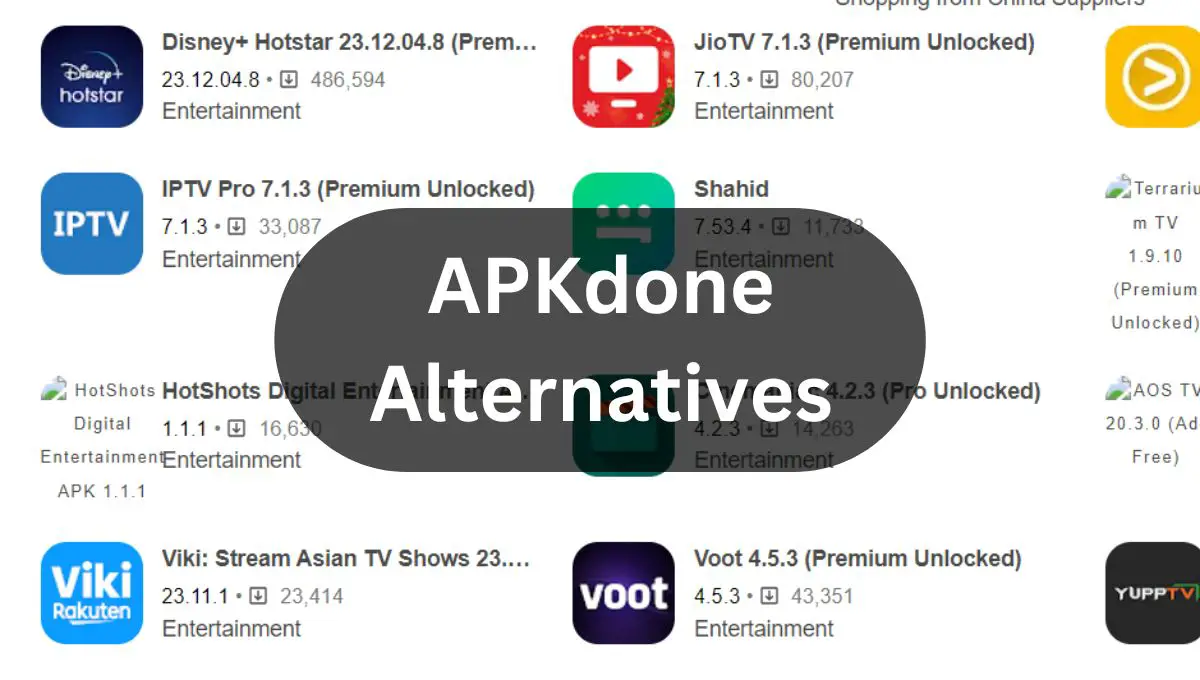 APKdone alternatives