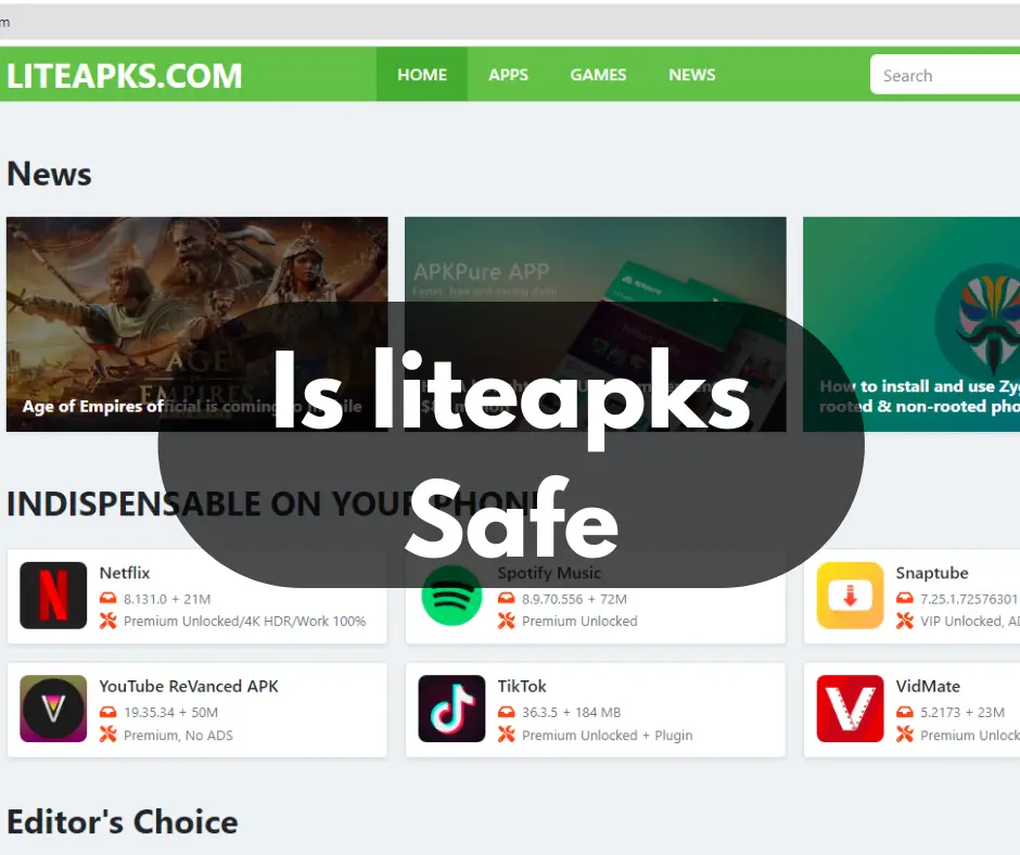 Is liteapks Safe?