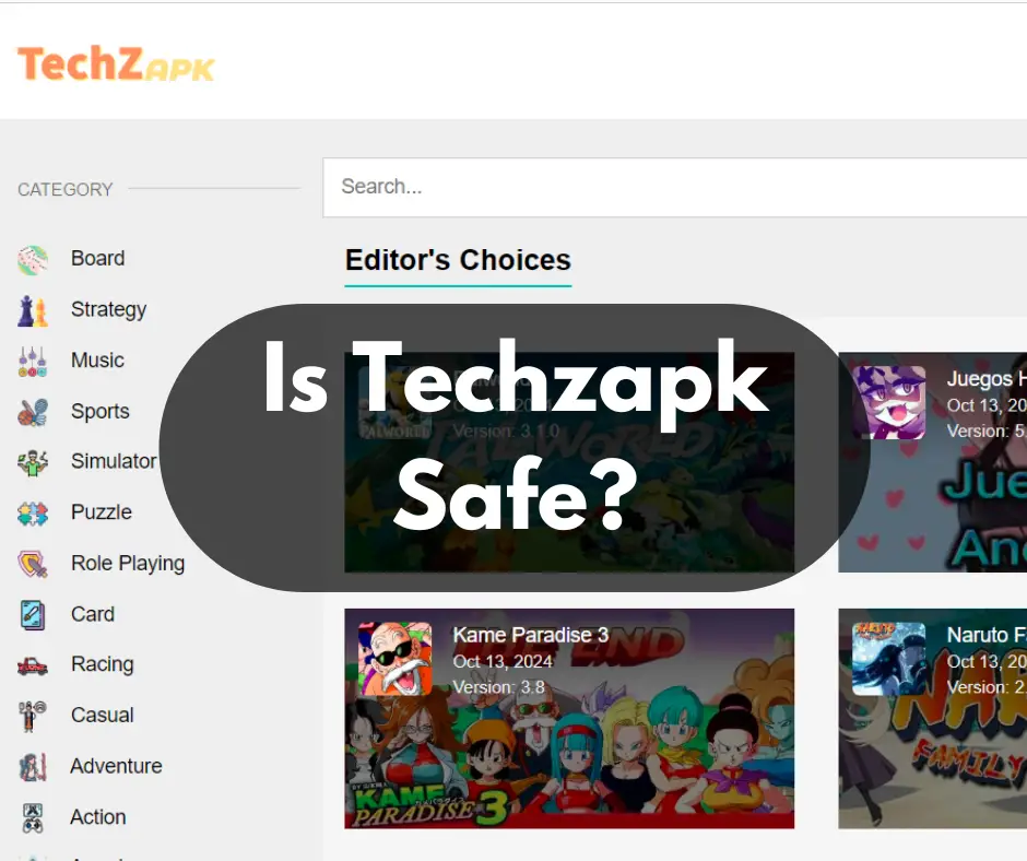 Is Techzapk Safe?